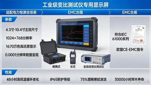赋能电力检测升级 变比测试仪专用显示屏全链路解决方案